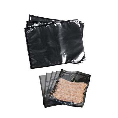 أكياس السدادة الفراغية السوداء من النايلون 5MIL للأغذية Sous Vide Packaging Freezer