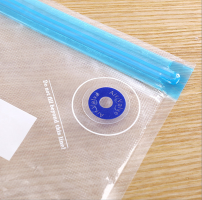 أكياس تخزين الطعام Vauum Zip Lock Sous Vide أكياس PA PE مقبض مضخة تنقش