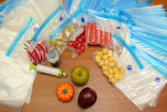 أكياس تخزين بلاستيكية QS Sous Vide Bags BPA Free Zipper Top Bags