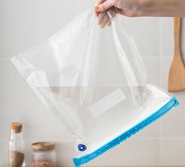 شعار مخصص خالية من BPA خالية من الغذاء فراغ أكياس مختومة انغلق مضخة يدوية