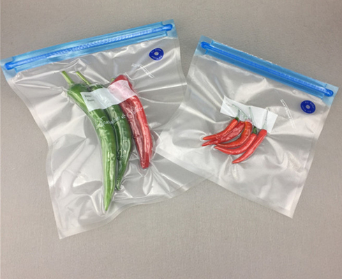 BPA الحرة القابلة لإعادة الاستخدام أكياس Sous Vide عدة أكياس الغذاء مختومة فراغ