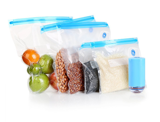 أكياس مختومة أكياس الطعام فراغ Uarter قابلة لإعادة الاستخدام اللحوم التوقف Sous Vide