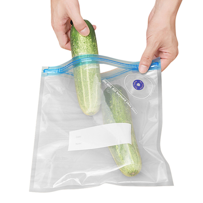 أكياس BPA Free Sous Vide أكياس السدادة الفراغية القابلة لإعادة الاستخدام تحافظ على الطعام طازجًا