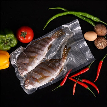 أكياس فراغ Sous Vide تنقش أكياس بلاستيكية فراغ الغذاء للحوم المجمدة