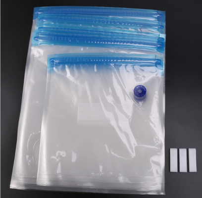 شعار مخصص Sous Vide فراغ تخزين المواد الغذائية أكياس PE PA النقش